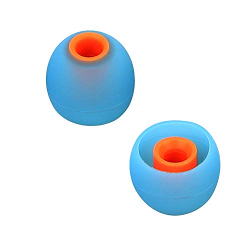 Image of Earbud Silicone Ear Tips Earbuds Replacement Ear Tips Gels Bud for Popular in-Ear Headphones Other Inner Hole from 3.8mm - 5.1mm Earphones 9 Pairs S /M /L