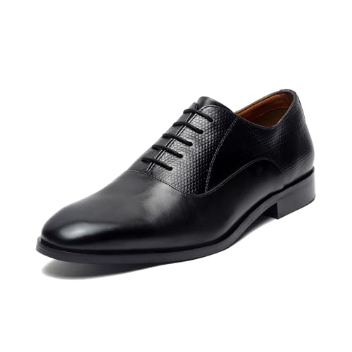 LOUIS STITCH Men's Derby Formal Shoes| Handmade Italian Leather Shoes for Men (LSEUPLDY)