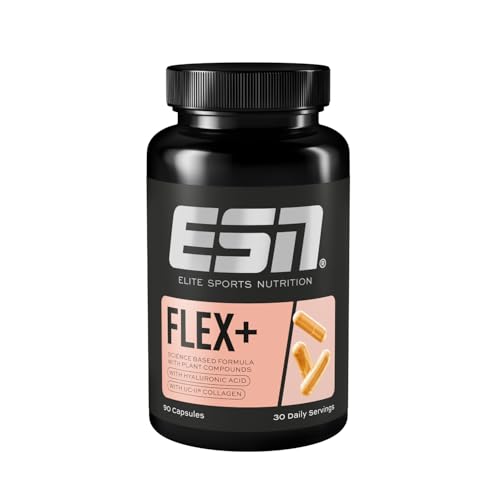 ESN Flex+, 90 Kapseln, mit Kollagen, Hyaluron und Mikornährstoffen - made in Germany