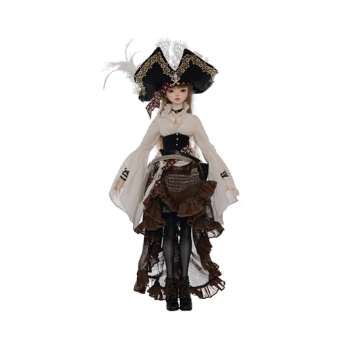 Muñeca Lynn Bjd 1/4 Capitán Pirata Resina miniatura 1