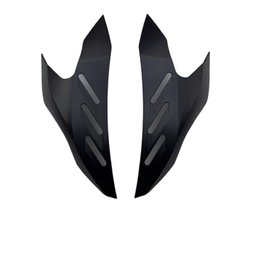 Carénages ailes latérales pour 675SR-R - Spoilers moto noir mat