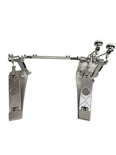 Direct drive structure brings fluent rhythm control while stepping. Metal constructed frame forms stable overall body layout. Lightweight design supports easy moving and daily placement. Easy installment fits diverse drum set arrangement styles. Grea...