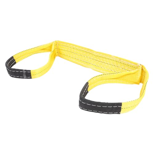IWOWHERO 2Pcs Heavy Duty Lifting Sling Tow Strap Webbing Straps for Hoisting and Towing High Strength Construction for Automotive Maintenance