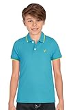 Allen Solly Junior Boy's Polo (ABKPERGF635855_Light Green_8)
