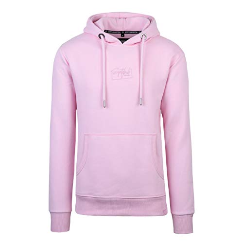 Preisvergleich Produktbild Spitzbub Herren Hoodie Pullover mit Kapuze Kapuzenpullover Klaas in Rosa