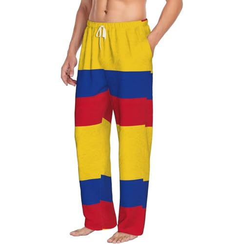 Pyjama flanelle Colombie homme idée cadeau idéal avec poches