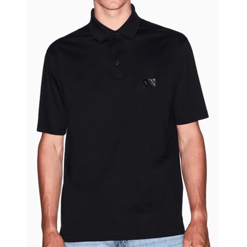 Armani Exchange Men's Pu A|x Box Logo Polo2