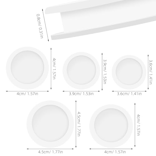5 unidades tapones de silicona para alcancía miniatura 2