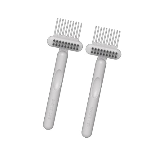 Hairbrush Maintenance Tool with Hollow Structure Rapid Hair Removal for Travel, Hairbrush Cleaning Tool Quick Clean Hairbrush Cl