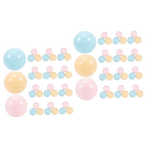 SUPVOX 2sets Ball Pits Balls Pool Floats Boys and Girls Toy 50pcs*2 Random Color