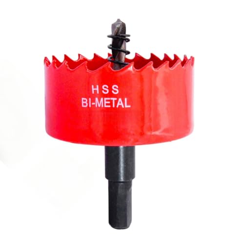 2 Inch Hole Saw Heavy Duty 2 Inch Hole Drill Bit 51mm Bi-Metal Hole Cutter for Wood Plastic Drywall