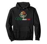 Karla Maria Michoacan Pullover Hoodie ,Black ,Small