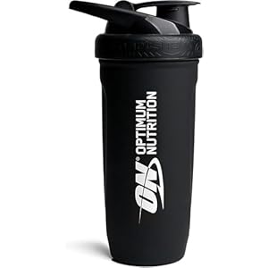 Optimum Nutrition Reforce Steel Smartshake, Durable Food-Grade Stainless Steel Protein Shaker Bottle, BPA Free Bottle with Leak-Proof Flip-to-Cap, Easy to Carry Smart Shaker for Protein Shakes, 900 ml