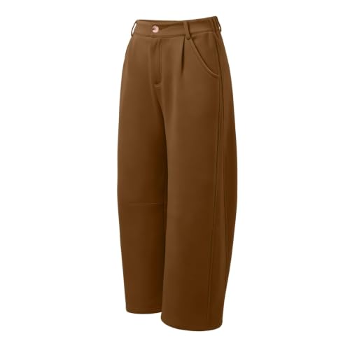 Barrel Sweatpants Women High Waisted Business Casual Office Work Pants - image 6