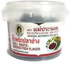 Maepranom Original Authentic Thai Taste Chili Paste Smoked Fish 90g3.17oz