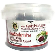 Maepranom Original طعم تايلاندي أصيل Chili Paste Smoked Fish 90g3.17oz
