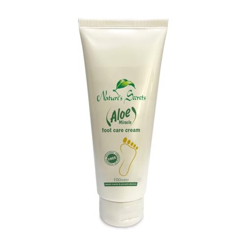 Nature's Secrets Aloe Miracle Foot Care Cream. For Dry, Cracked