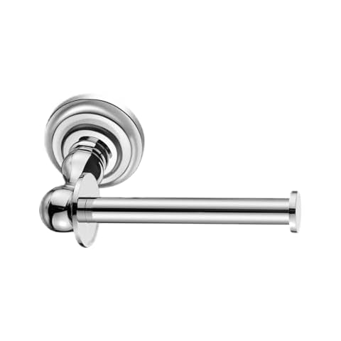 iBathUK Traditional Chrome Toilet Roll Holder Cover