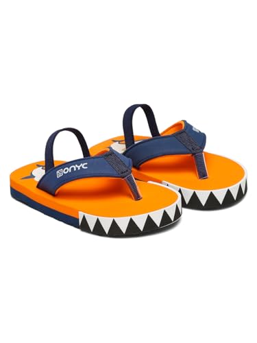 Image of ONYC Shark V Shape Sliders for Kids, Unisex