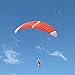 Lopolltty RC Electric Mini Stunt Paraglider Model, 2.4G High-Altitude Lightweight Nylon Flight Paraglider, Ideal Gift for Teens, Adults (RTF Version)