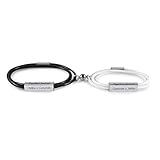 SPEZIFIKATION - Weiße Lederkette: 3mm Stärker, Gesamtlänge ist 57cm, Als Wickelarmband, haben die Größe 19cm, geeignet für den Umfang des Handgelenkes von 6.5