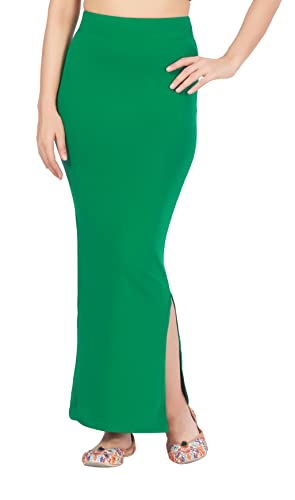 Image of Studio Shringaar Women's Pure Cotton Stretchable Saree Shapewear Petticoat