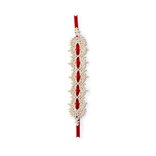 Red Heart Metallic Crochet Thread, 10, White/Silver by Red Heart - Image 7