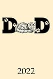  2022: Monthly Weekly Daily Planner  Cute Scottish Fold Cats Planner  Dated Week Day Month Calendar 2022 With US Holidays 2022 Daily Agenda Schedule ... Sites  6x9  Gift For Scottish Fold Cat Dad