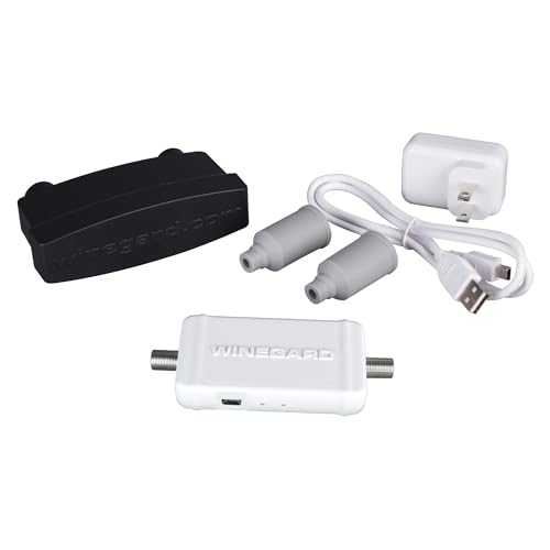 Winegard Boost XT Pro - Outdoor Ultra-Low Noise Preamplifier + Integrated Channel Finder,Black