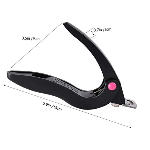 Tijeras U-shape para uñas acrílicas 2 pcs miniatura 2