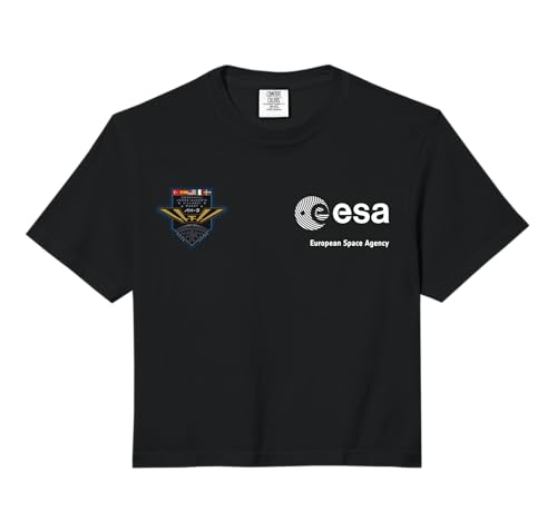 ESA European Space Agency Mission Axiom Ax-3 Patch Comfort Colors Crop Top