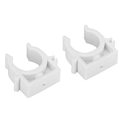 Pince en PVC, pince de tuyau pratique PPR, pour tuyau d'eau accessoires de fixation de tuyau de gaz matériel de fixation(25mm + vis 20pcs) Cover