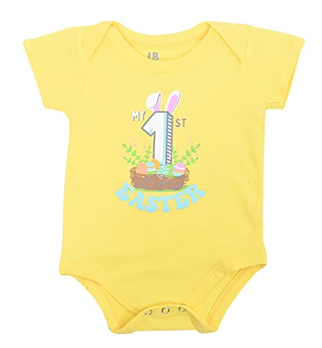 Image of Baby Boys Girls One Piece Outfit Set Short Sleeve Bodysuit