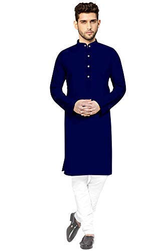 Image of Mens Casual Kurta Payjama Set Cotton