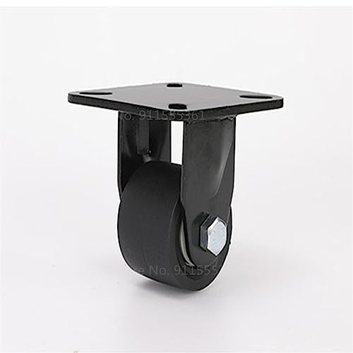 Roulettes basses de 7,6 cm avec frein pour charges de 600 kg