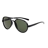 COCOSAND Kids Sunglasses Classic Aviator Style UV400 Protection for 4-10 years old, Black