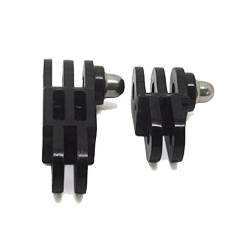 Williamcr Long & Short Adjust Arm Straight Joints Connector Convert Tripod Set Accessories for Gopro Hero 5 4 3+ 3 2 1 Camera Mount (Same Direction)