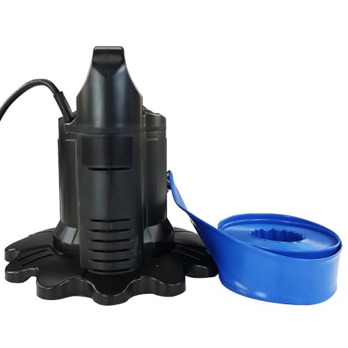 Rx Clear Swimming Pool Cover Pump | Submersible Manual Pool Cover Pump | Compatible with Above...