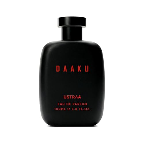 Image of Ustraa Daaku Perfume for Men | Bold, Warm, Long-Lasting Fragrance | 100ml