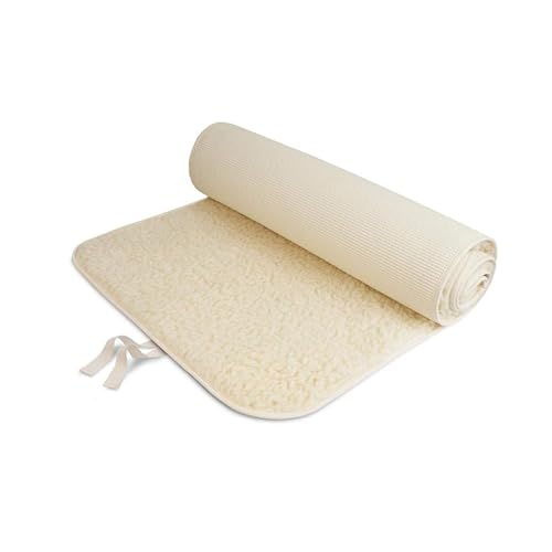 Bausinger Yogamatte Professional 75 x 200 cm, Natur, umsäumt, Bindeband
