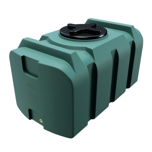 Varile 300L NEO Tanque de almacenamiento de agua potable | Sin BPA | rosca de latón integrada de 3/4' | Fabricado en la UE | Apto para alimentos (Verde)