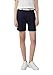 s.Oliver Damen Shorts mit Gürtel – Mid Rise, Straight Fit, Baumwollstretch