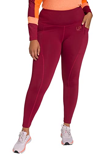 Pantalon de survêtement femme Ulla Popken sportleggings noir schlicht pour le sport au quotidien