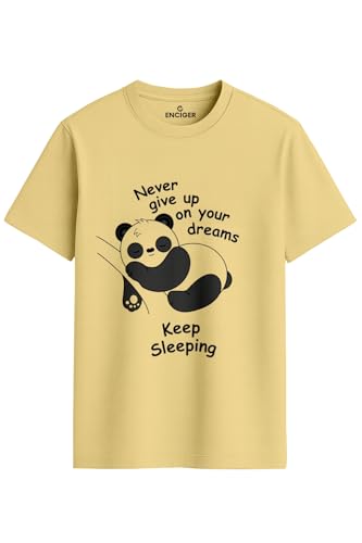 Image of Amazon Brand - Anarva Men's Cotton Printed Crew Neck T-Shirt | Casual Short Sleeve Graphic Tee