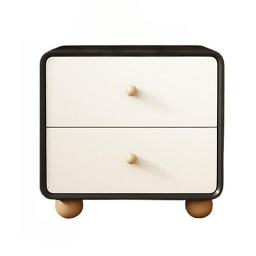 Petite table de chevet en bois basse noire : la solution de nuit compacte
