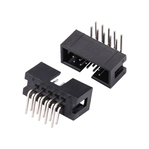 10�� DC3 1.27/2.0/2.54mm DIP �X�g���[�g RA ���p S/M/T �_�u�����E 6/8/10/20/30/40/50P ISP �I�X�s�� I/D/C �o�̓{�b�N�X�w�b�_�[(2.54mm Right Angle,2X32P 64P)