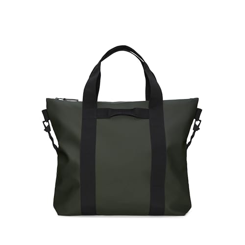 RAINS Borsa tote – Borsa a tracolla impermeabile per uomini e donne – Borsa tote per viaggi e...