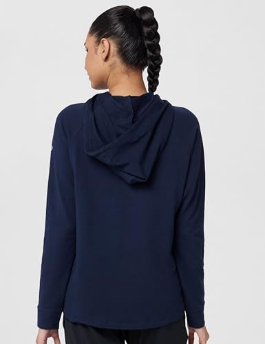 Image of Enamor Full Sleeve Hooded Regular Length Cotton Sweatshirt for Women - Relaxed Fit, Slip on - A902