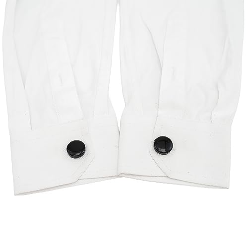 Image of Mens Button Covers Tuxedo Shirt Cufflinks Alternative | Fake cufflinks and alternative fashion jewelry accessories for mens formal business dress shirts suits and groomsmen