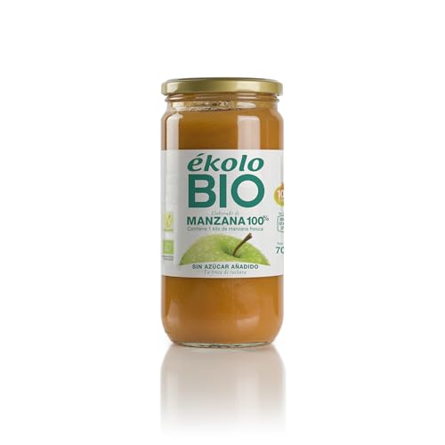 EKOLO Compota De Manzana Bio, 6 Tarros, 700g 4200g